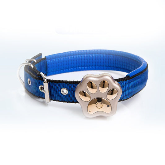 Collar rastreador GPS para mascotas con función de podómetro deportivo