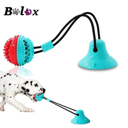 Juguetes para perros con ventosa de silicona